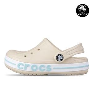 크록스 키즈 바야밴드 클로그 K 아동 주니어 슬리퍼 샌들 윈터 화이트 207019-11S