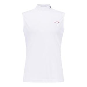 [파리게이츠] 여성 스마일 백 프린팅 슬리브리스 티셔츠 521E2TSA42_WH