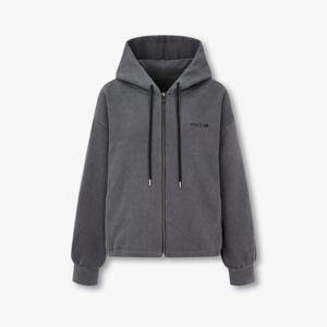 보브  (7155320007) 피그먼트 후디드 집업 점퍼