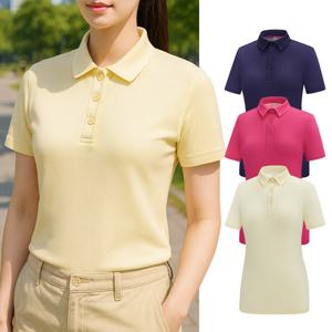 콜핑 멜란지 하이쿨 베이직 여성 여름 등산 카라 PK 티셔츠