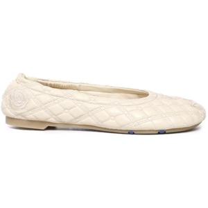 버버리 플랫 슈즈 8080382B8758 WHITE