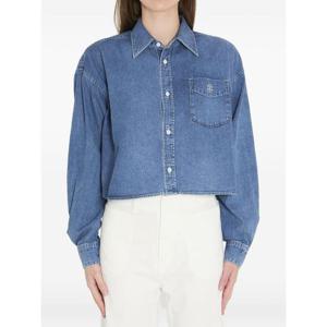 셀린느 셔츠 RC0BC 2N67GDP1 Clear Blue