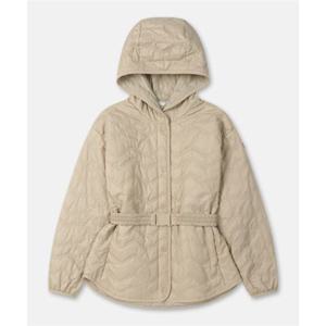 코오롱스포츠 KOLON SPORT 여성 키퍼 벨티드 후드 패딩 재킷 TVJJS26402GBE 387545