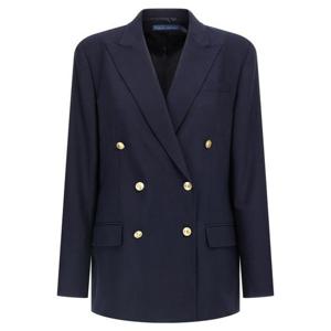 폴로 랄프로렌 더블 브레스트 스트레치 울 블레이저 21195271700