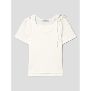 (356342WC21) [에잇세컨즈] 레이어드 반소매 티셔츠  화이트