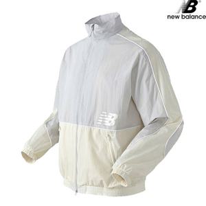 뉴발란스 NBNAC22013-LG 컬러블록 경량 우븐 웜업자켓 공용 트레이닝 바람막이