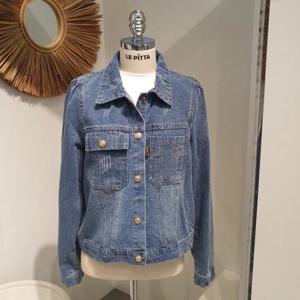 르피타 HC06 하트 자수 데님 자켓(블루) L2544BDOA02