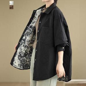 [퀸이즈] [~88까지]언티 카라넥 경량 세미 롱점퍼