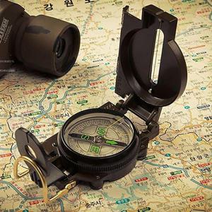 확대경나침반 산악용 나침반 등산 휴대용 접이식 나침판 M12446