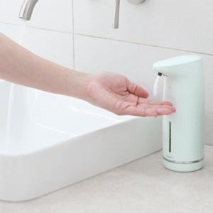 [무아스] 밀키 소프트버블 자동 손세정기 손세정제 디스펜서