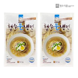 [청수식품] 프리미엄 물냉면 720g 2개
