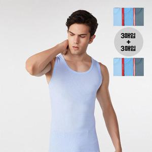 [제임스딘]남자민소매 남성조끼 여름 런닝 시원한 메쉬 에어로쿨 런닝셔츠 메리야스 나시 6종