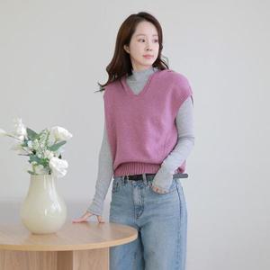 [최초가 99,000원][르포엠]울100 루미안 홀가먼트 후드 베스트