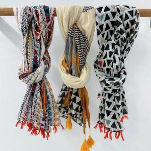 [애슬릿][애슬릿]여성 삼각 수술 빅사이즈 롱 긴 봄 스카프