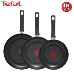 [신상!테팔!] 인덕션 스틸그레이 프라이팬 22+24+28