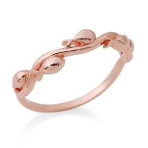 [메리그린] 패션 럭키웨이브 물고기 링 반지