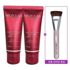 [메즈클라]메즈클라 비비크림 엑토인 에센스 BB 시즌2 45g 2개 + 브러쉬