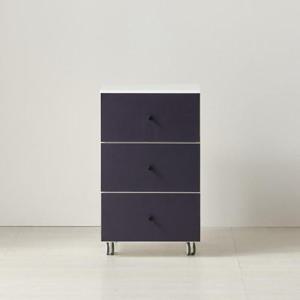 이슬 이동식 3단 보조 서랍장 400