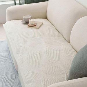 크림 도브 순면 소파 패드 90X200cm 돌소파 쇼파 WFKQJIN