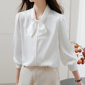 [블랙퀸] 타이 클래식 기본 셔츠 blk004504