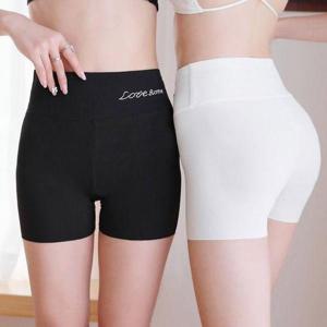 [셀러허브_여성트랜드패션]여성 하이웨스트 스타일 쿨링 골지 3부 짧은 속바지