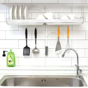 부착식 식기건조대 주방 싱크대선반800 주방선반