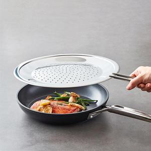 한샘 스테인리스 프라이팬 덮개 멀티 튐방지 뚜껑