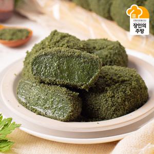 [장인의주방](봄쑥)강화 사자발 약쑥 인절미 20개입 국내산 찹쌀