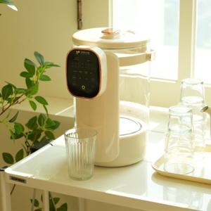 키친아트 대용량 출수형 스마트 유리 보온포트 KPT-W358