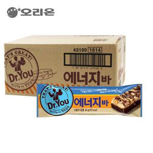 오리온 박스 에너지바 40g 60입 과자 간식 군것질