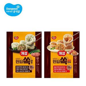 동원 개성 한입 쏙 고기만두/김치만두 392g 4봉