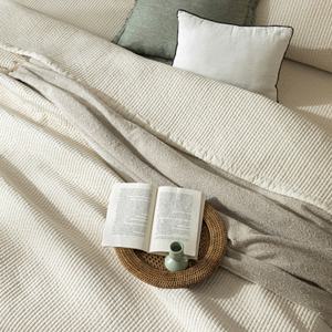 [SS+SS]10%앱할인/순면 100% 피그먼트  워싱 스프레드 2장 [보몽드]