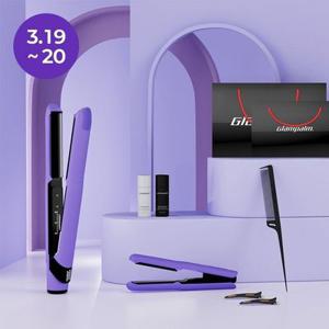 [볼륨고데기][글램퍼플 패키지] GP202TPP + GP103CVPP 올인원 기프트 세트