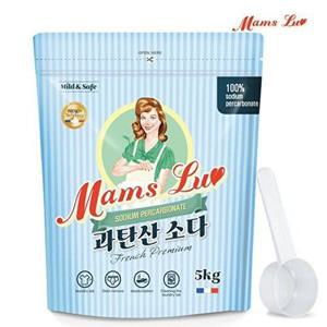 [맘스럽]맘스럽 과탄산소다 파우치 5kg 모음 초대용량 프리미엄 1등급 프렌치 산소계표백제