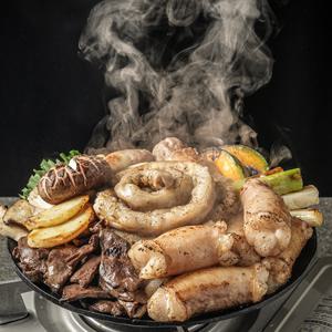 [주왕산가든] 한우 소곱창 대창 염통 막창 곱창 전골 국내산 캠핑음식 집들이음식 술안주