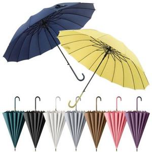 16살대 고급 튼튼한 솔리드장우산 2단우산 자동우산 경량 대형우산 우양산 빅사이즈우산