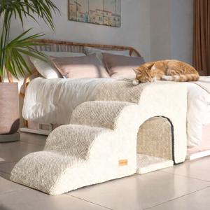 캣타워 고양이 숨숨집 계단 4단