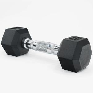 고무육각 덤벨 아령 2kg 1개 클럽 고무아령 웨이트