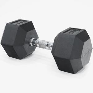 고무육각 덤벨 아령 20kg 1개 클럽 고무아령 웨이트