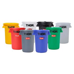 토르 컨테이너 원형 미니(덮개포함) 다용도 미니정리함 정리함 미니토르