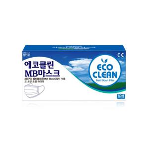 3중 MB필터 덴탈마스크 50매입 대형 화이트 일회용 위생포장 귀편한 김서림방지 성인용