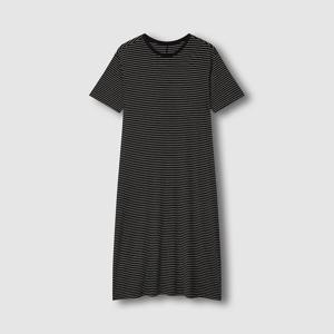 여 레이온 스트레치 반팔 라운지 원피스 (3 sizes)(2 colors)