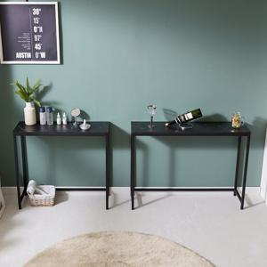 철재 1000 콘솔 테이블 화장대 사이드 미니