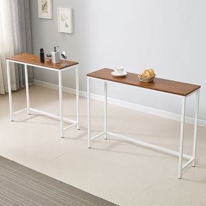 철재 800 사이드 테이블 콘솔 미니 화장대 슬림