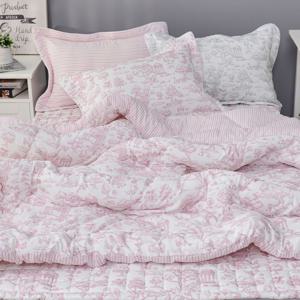 국산 뜨왈 항균 옥수수솜 차렵이불 봄 가을 사계절 침구 SS Q