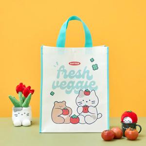 베지갱 프레시 베지 부직포 쇼핑백 M