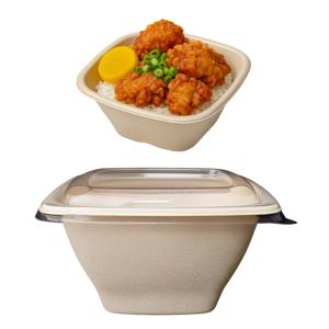 42온스 크라프트 사각볼 포장용기 1250ml 20세트