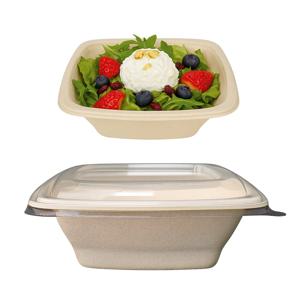 20온스 크라프트 사각볼 포장용기 710ml  20세트