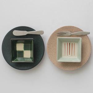 바우 정사각 종지 2type 사각볼 소스볼 일식기