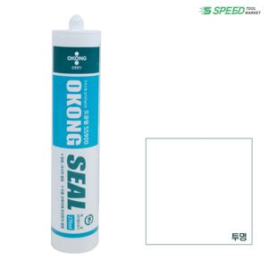 오공 무초산 실리콘 SS900 투명 낱개 씰리콘 창문